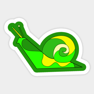 Citrus Snail Boy Brian Sticker